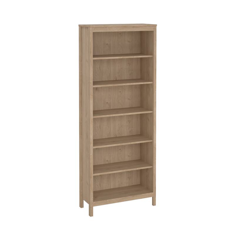 Porch & Den Madrid Adjustable 6 Shelf Bookcase