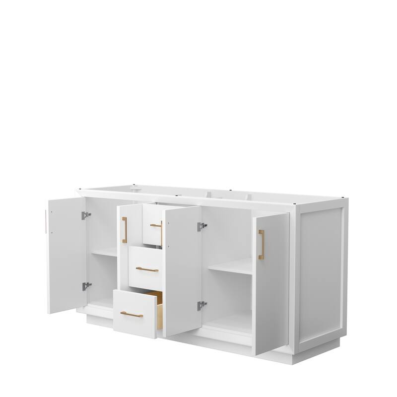 Strada 66-Inch Double Vanity Cabinet
