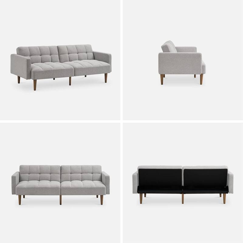 Mopio Aaron Futon Convertible Sofa Sleeper Futon