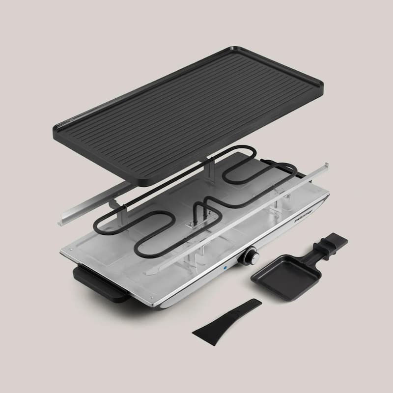 Swissmar Geneva Non-Stick Cast-Aluminum Raclette Party Grill