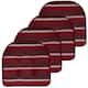 Option Burgundy Striped