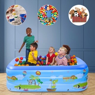 Baby Table Fish Table Pool Swimming Pond Inflatable Children's Toy Sand Sand Swimming