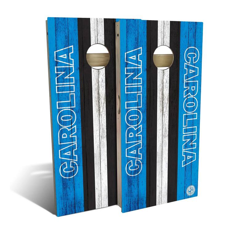 Carolina Football Outdoor Cornhole Board Set - Backyard 2x4 - NO Accessories