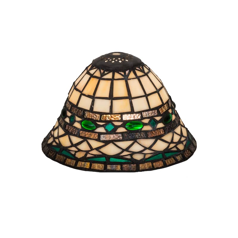 8 In. Wide Tiffany Roman Shade