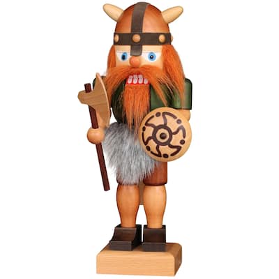 9.75" Christian Ulbricht Viking Christmas Nutcracker