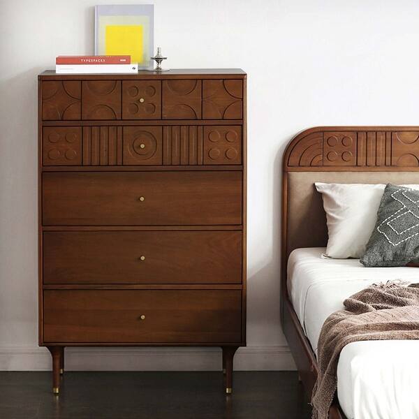 modern birch dresser Honey 8