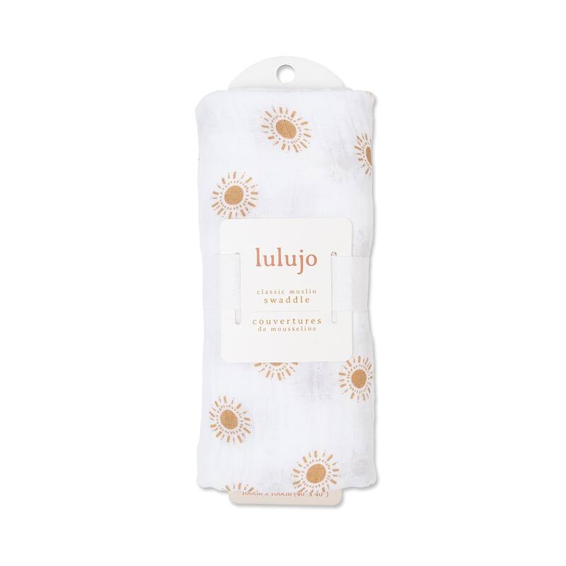 lulujo 1 PK Muslin Swaddle Blanket