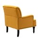 preview thumbnail 2 of 14, Modern Upholstered Armchair with Nailhead Trim