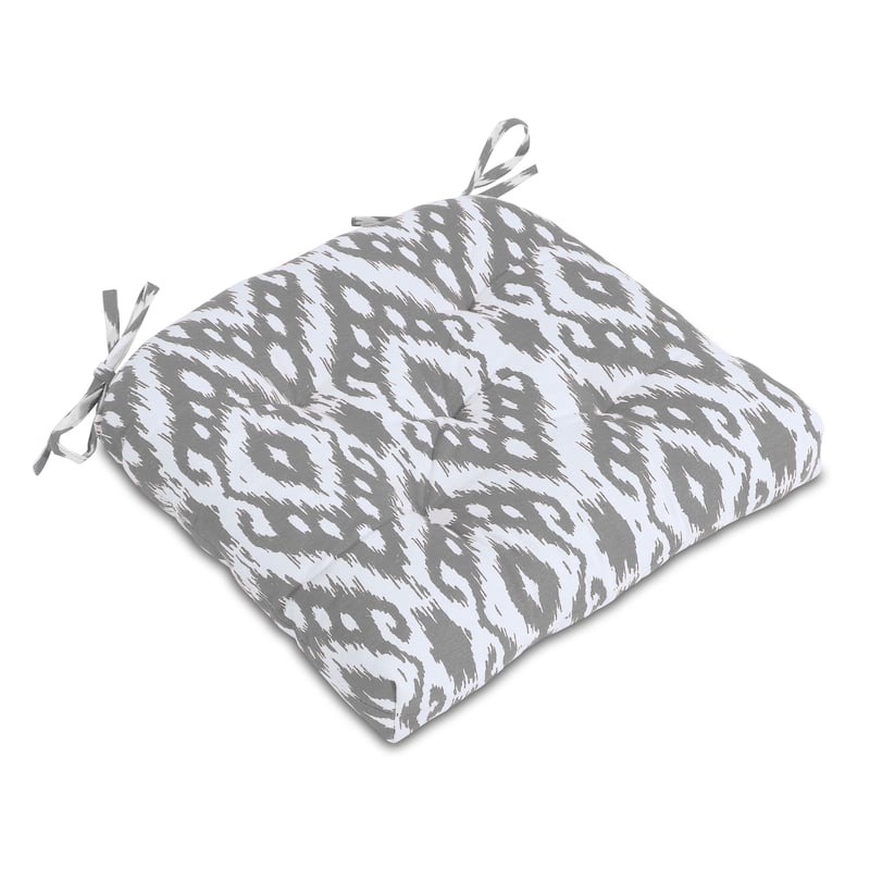 Indoor Handmade Trellis Cotton Dining Chair Cushion Pads Bench Armchairs 16x16 Inches with ties