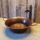 preview thumbnail 8 of 11, Copernicus 21" Vessel Bathroom Sink in Copper