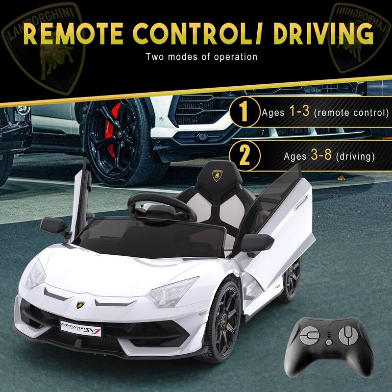 12v Ride on Car, Battery Powered Electric Car for Kids