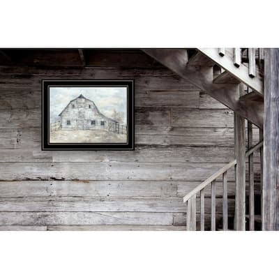 TrendyDecor4U Farmhouse "Rustic Beauty" Framed Print Wall Art by Debi Coules