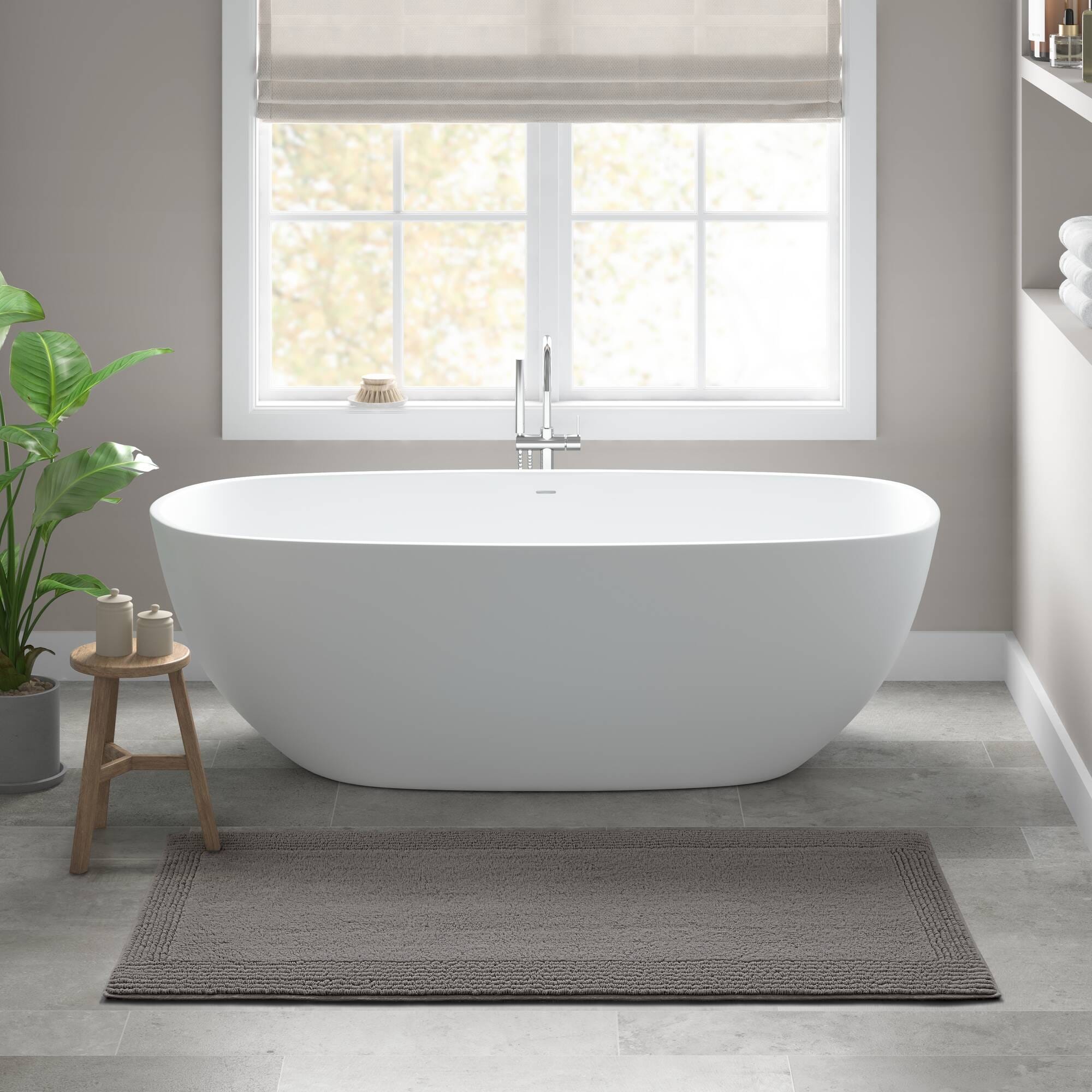 Madison Park Signature Splendor 100-percent Cotton Tufted 3000 GSM Reversible Bath Rug