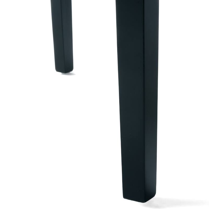 Tufted Accent Chair Set of 2, Mid-Century Modern Living Room Chairs with Wood Legs, Armless High-Back Dining Chair Kitchen Chair