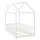 preview thumbnail 8 of 37, Kids and Baby Twin Size House Bed Platform Bed with Guardrails and Slats