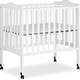 preview thumbnail 5 of 3, Dream on Me 2-in-1 Lightweight Folding Portable Crib