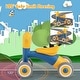 preview thumbnail 29 of 33, 3-in-1 Kids Rocking Horse with Balance Board and Removable Seat - 16” L x 24” W x 18.5” H