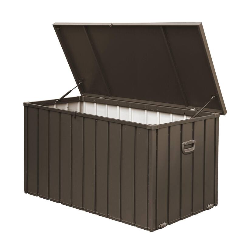 200 Gallon Outdoor Storage Deck Box Waterproof