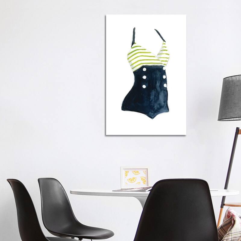 iCanvas "Vintage Swimwear I" by Carol Robinson Canvas Print - 40x26x1.5