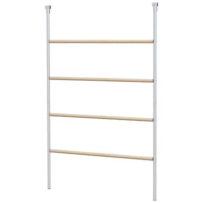 Wooden Chicken Roost with Four Perching Levels for Coops - Grey - 55" L x 33.75" W x 1" H