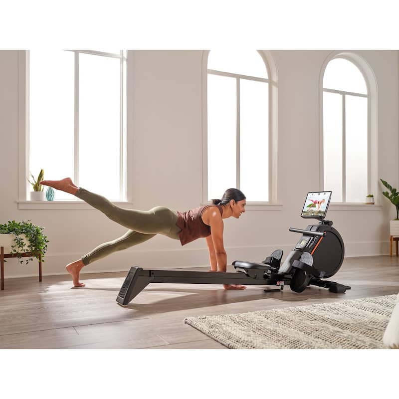 ProForm 550R Rower with Large LCD Display, Built-In Tablet Holder and SpaceSaver Design