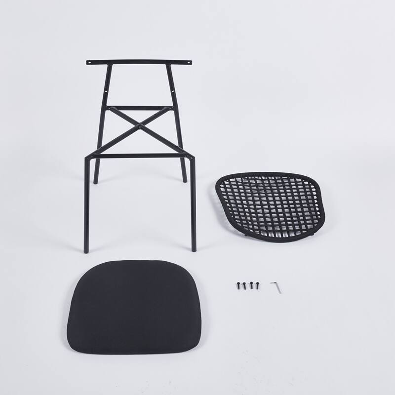 Dining chair coffee chair sennit chair set of 4,