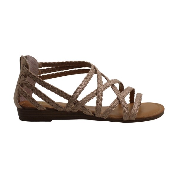 fabric gladiator sandals