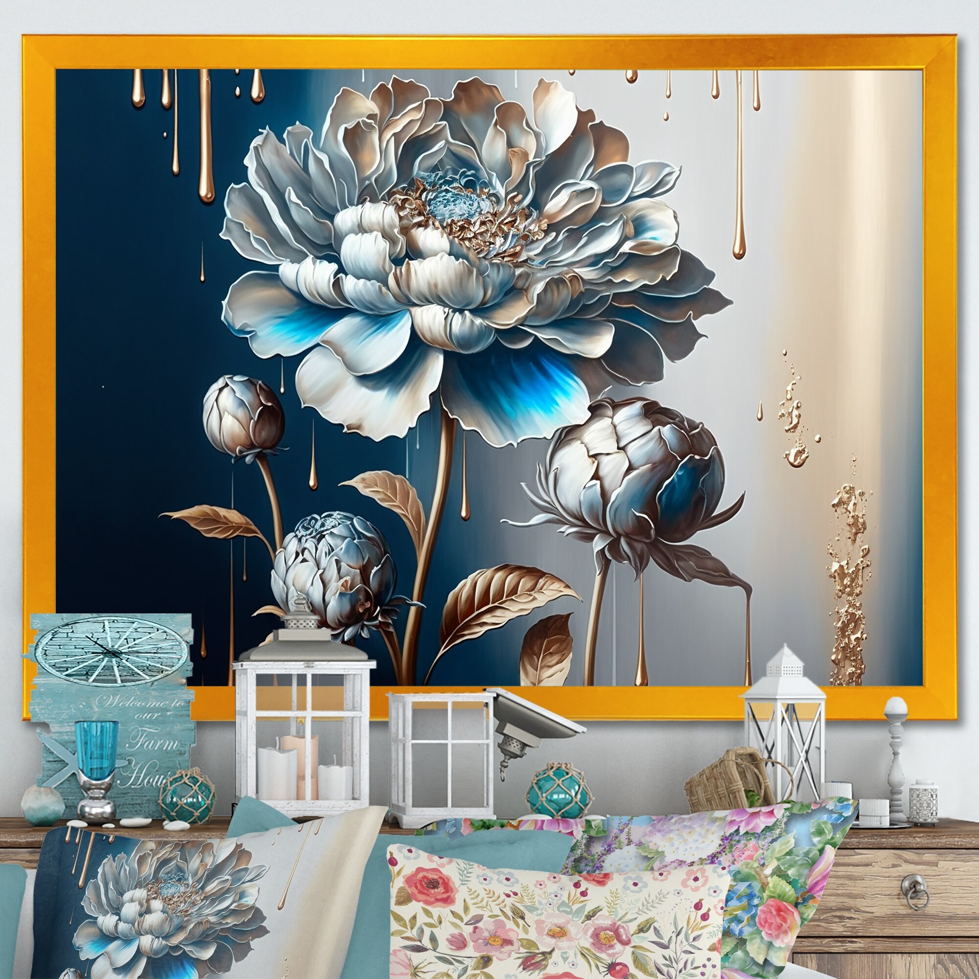 ★AIchaaanshop★ Antthony 2-piece Asymmetric Colorblock Top and Pant Set