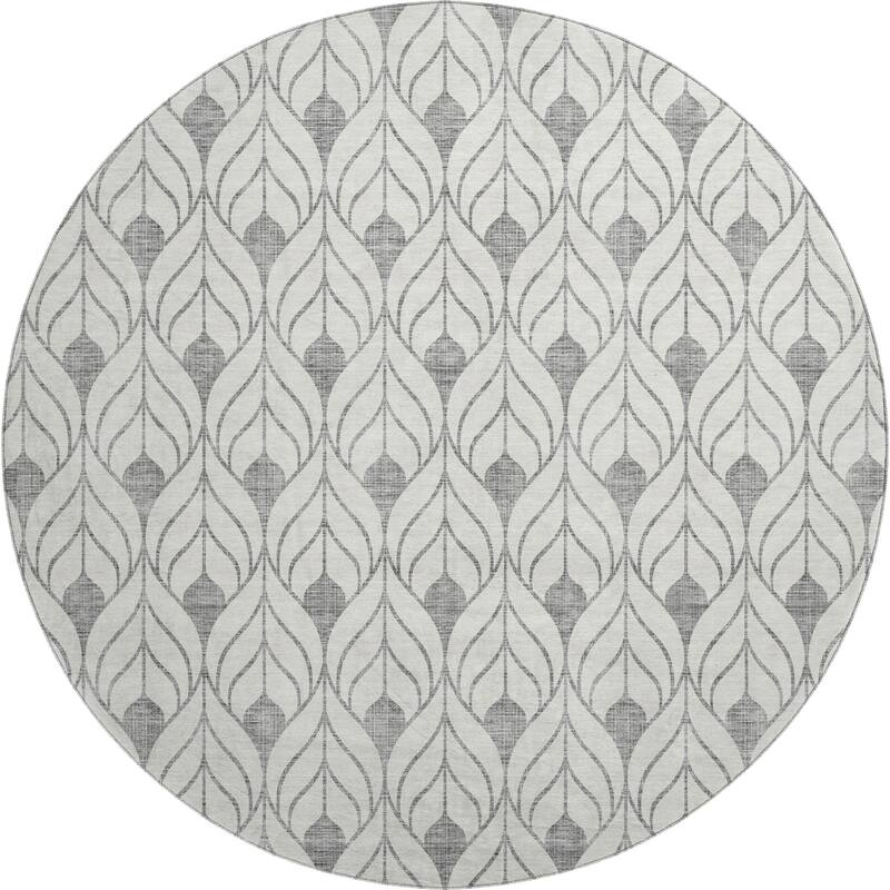 Premium Washable Super Soft Modern Teardrop Mayfield Rug