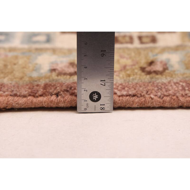 ECARPETGALLERY Hand-knotted Modern Oushak Dark Violet Wool Rug - 8'1 x 10'2