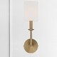 preview thumbnail 11 of 9, Crystorama Lighting Group Bailey Single Light 16" Tall Wall Sconce