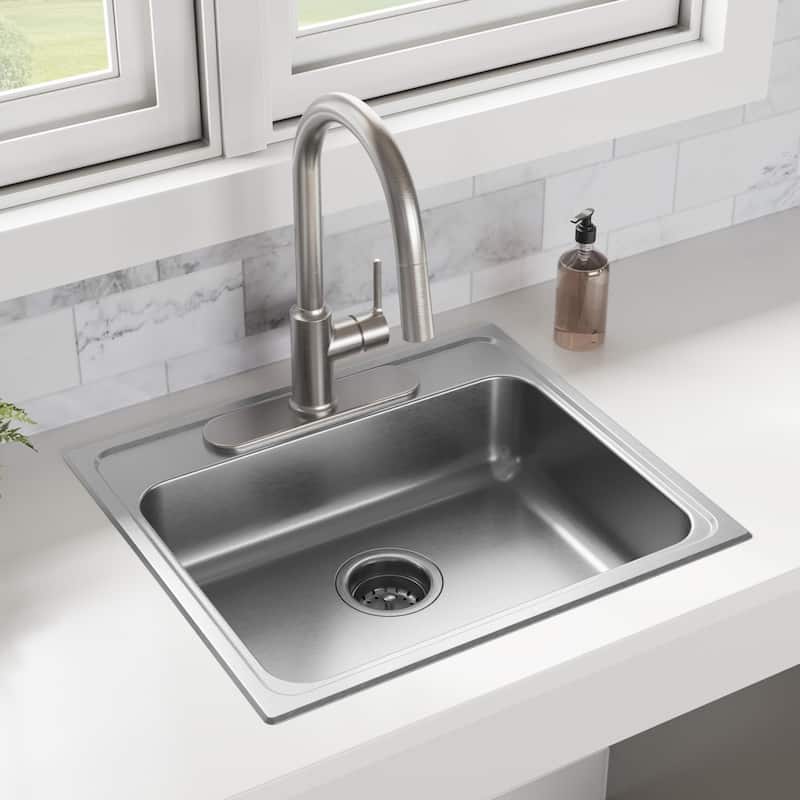 PROFLO PFSR2219553 Bealeton 22" ADA Compliant Drop In Single Basin