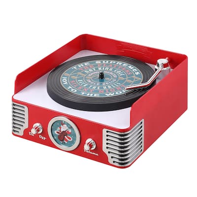 9in. Retro Record Player