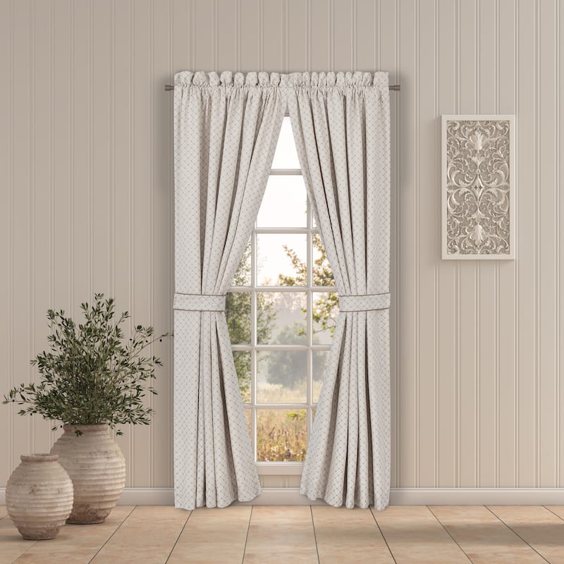 Santa Rosa Window Panel Pair