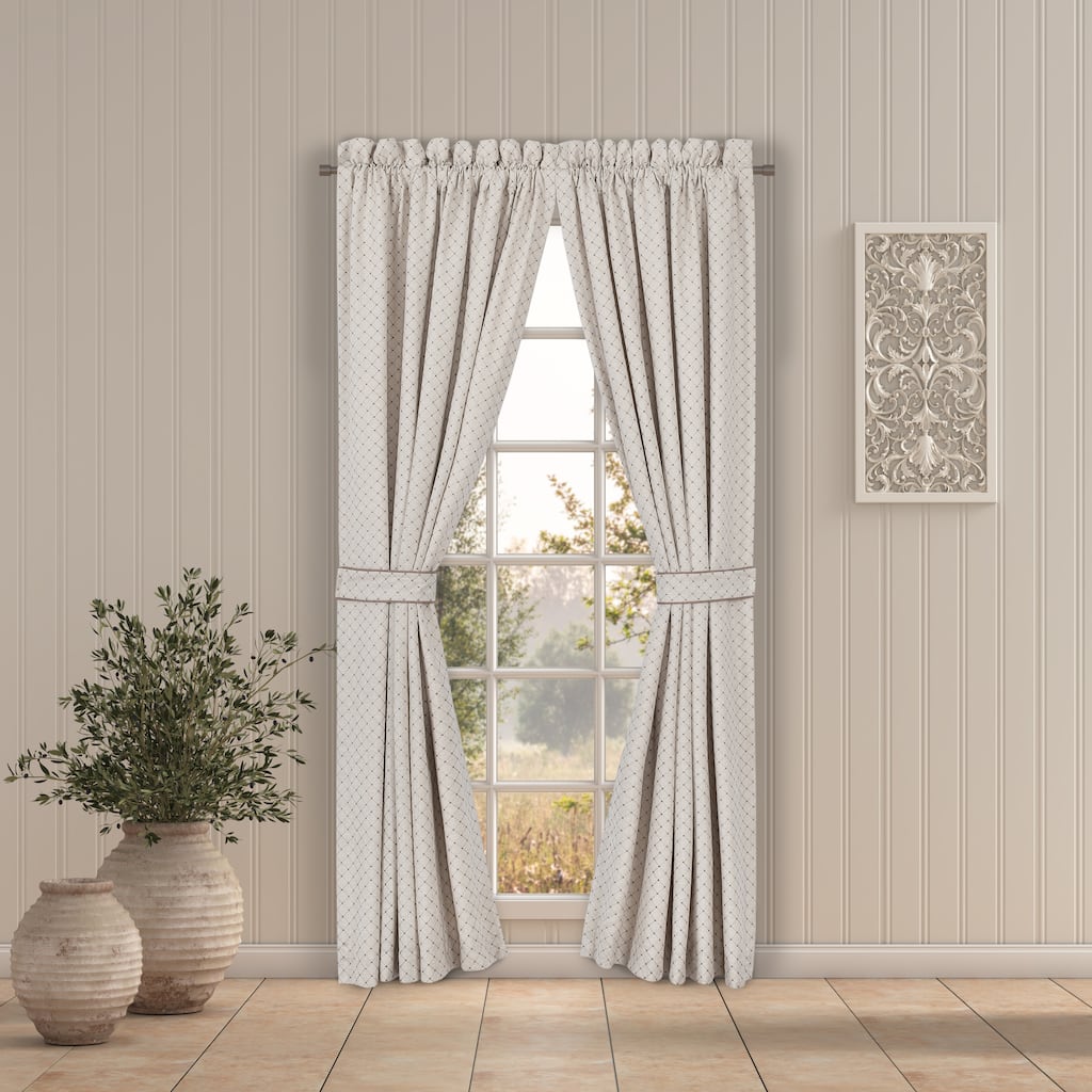 Santa Rosa Window Panel Pair