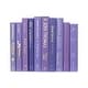 preview thumbnail 3 of 1, Decorative Books - Lilac Breeze Book Bundle - 1 Foot of Purple Books
