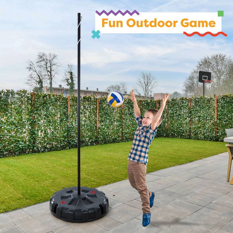 Portable Tetherball Complete Outdoor Game Set by Hey! Play!