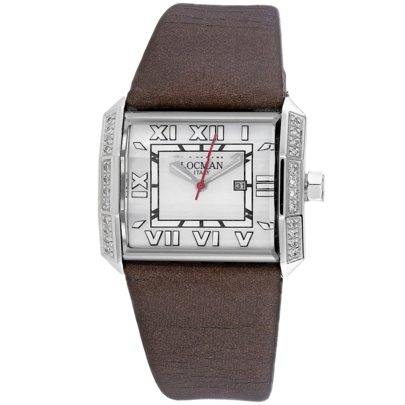 Locman Women's Diamond Classic Mother of Pearl Dial Watch - 232MOPWHD - Mother of Pearl - 6 (36)