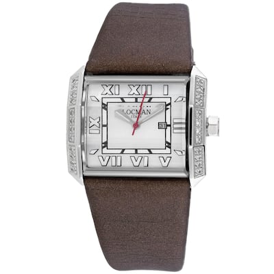 Locman Women's Diamond Classic Mother of Pearl Dial Watch - 232MOPWHD - Mother of Pearl - 6 (36)