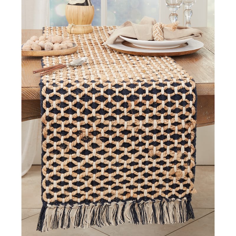 Handmade Woven Rope Table Runner - 16"x72"