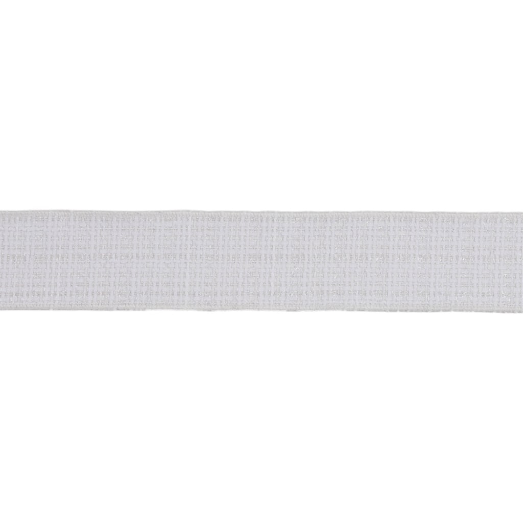 White Gold Wired Ribbon 2.5 x 5 Yards for Gift Wrapping - 180” x 2.5” x 0.25”