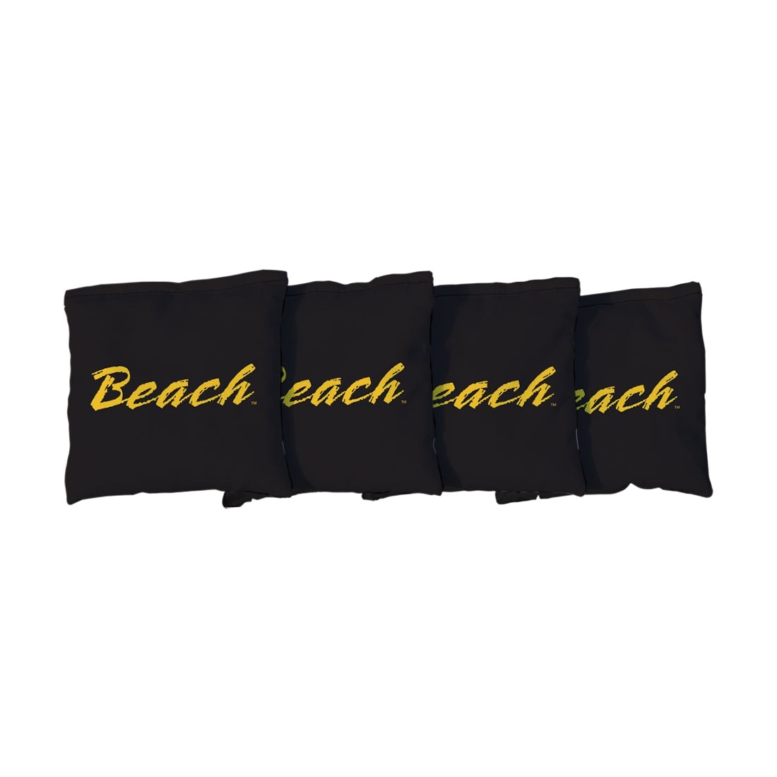 California State University Long Beach CSULB 49ers Black Cornhole Bags