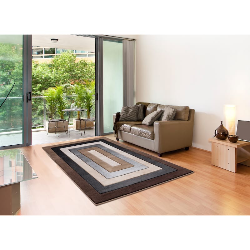 Orelsi Collection Abstract Area Rug
