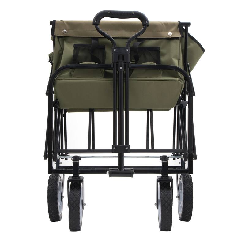Foldable Wagon Cart with strapping system Beach