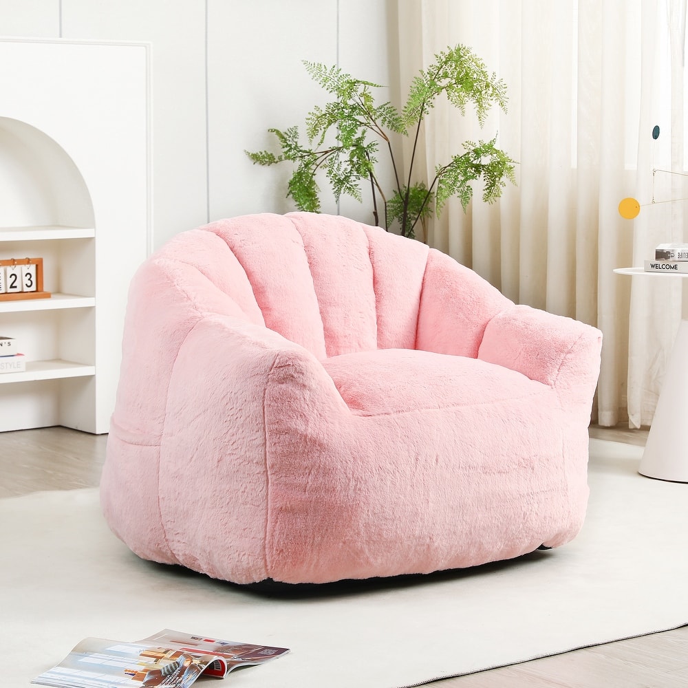 Bean Bag Chair,Bean Bag Sofa Chair With Armrests Stuffed High-Density Foam, Lazy Sofa Comfy Chairs Beanbag Chair For Adults