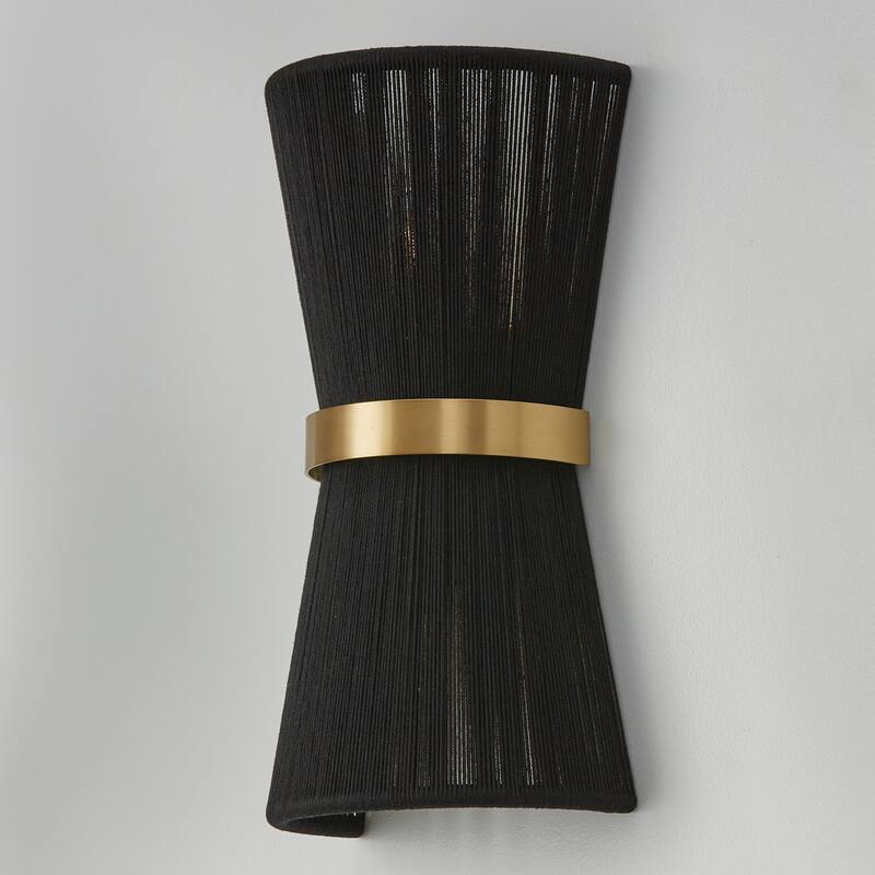 Cecilia 2-Light Sconce - 8.75"W x 16"H x 5"E