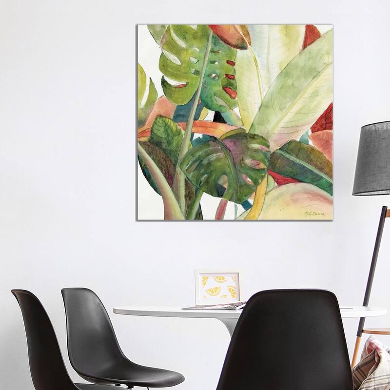 iCanvas "Tropical Lush Garden square I" by Marie Elaine Cusson Canvas Print - 37x37x1.5