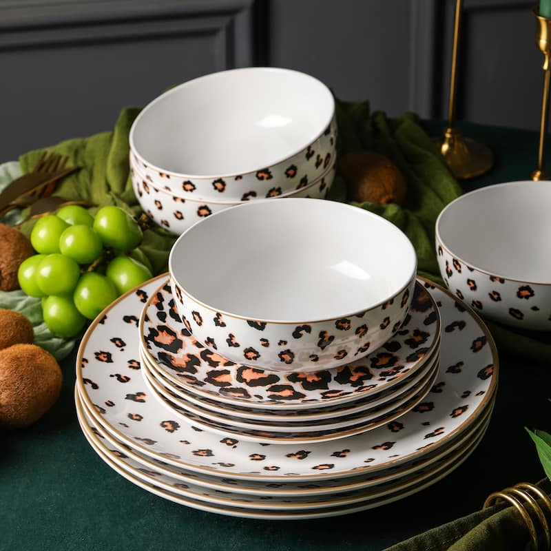 Christian Siriano Majestic Porcelain Dinnerware Set