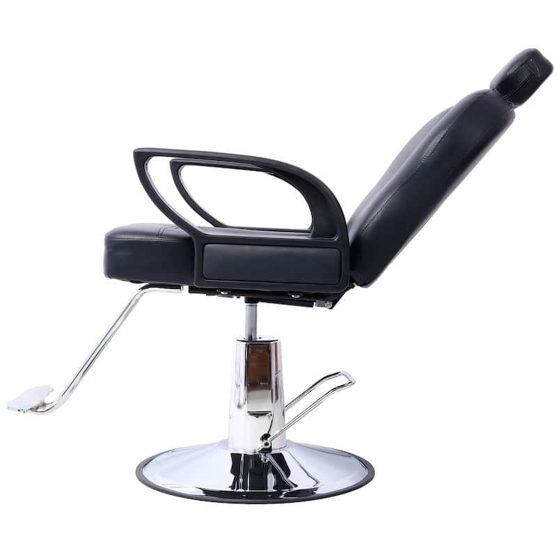 Artist hand Hair Barber Chair,Heavy Duty Hydraulic Spa Furniture Shampoo Reclining Extra Wider Seat Beauty Hair Salon Equipment