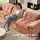 preview thumbnail 5 of 4, Rossetta 3-Seater Luxurious Cloud Chenille Modular Sofa with Detachable Backrest